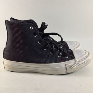 Converse chuck taylor all star womens shoes iridescent purple blue size 6